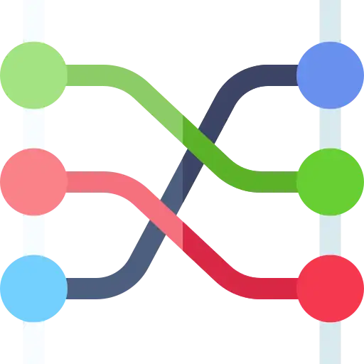 Icono para representar las relaciones de los verbos en frances con el tiempo en frances
